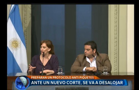 Michetti sobre los cortes: ""garantizamos el derecho de protestar y el de circular"