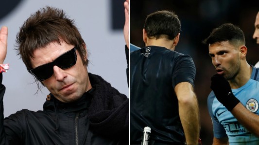El apoyo de uno de los mayores fanáticos de Agüero: "Descansá", le recomendó Liam Gallagher
