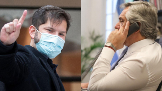 Alberto Fernández saludó a Gabriel Boric por el triunfo en Chile
