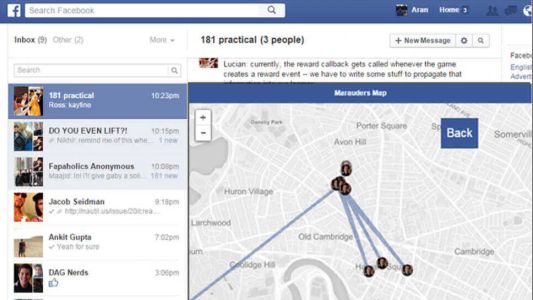 Crearon un mapa para saber dónde están tus amigos de Facebook