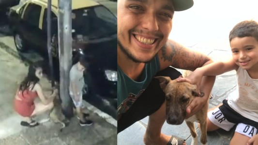 Adoptaron a Noel, el perro de cuatro meses abandonado en Nochebuena