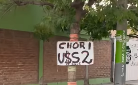 Chory a precio blue: se cansó de remarcar precios y los pasó a dólares