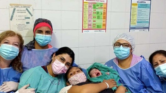 Teresita, la primera bebé del 2022: santiagueña y de 3 kilos