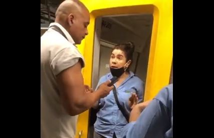 Un delegado gremial insultó a una conductora de subte que no quiso sumarse a una medida de fuerza