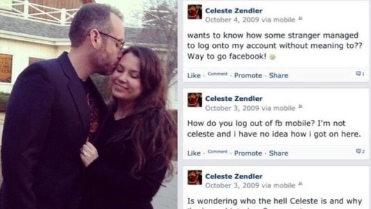 Entró por error a la cuenta de Facebook de una desconocida y terminaron casándose