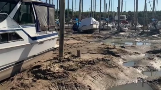 Crisis por la bajante sin precedentes del río Paraná
