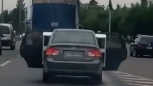 Video: peligro en la ruta en Mendoza