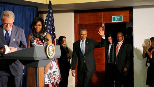 En fotos: así fue la llegada de Obama a Cuba