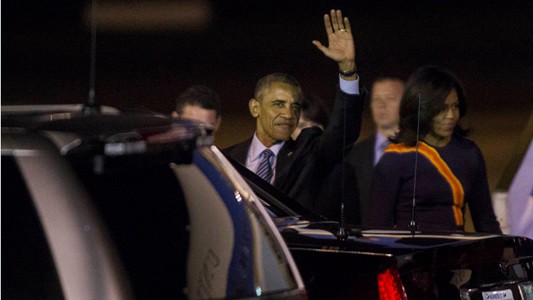 La agenda de Obama para su primer día en Argentina