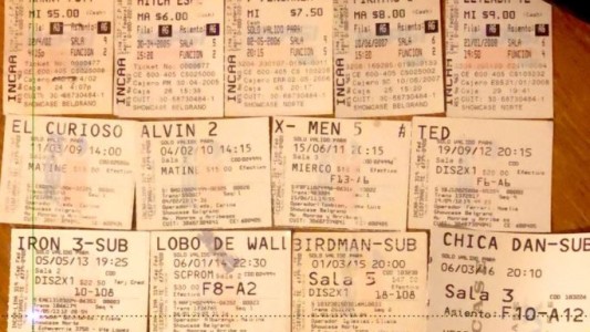 Inflación: la foto que muestra cómo aumentó la entrada al cine en 20 años