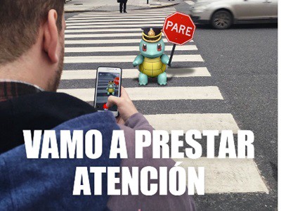 Advertencia de la Casa Rosada para quienes persiguen pokemones