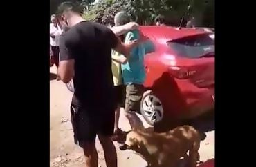 Estuvo ocho meses internado por Covid y sus vecinos lo recibieron con una emotiva bienvenida