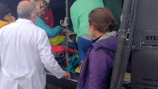 Avalancha y rescate en El Chaltén: hay un turista desaparecido