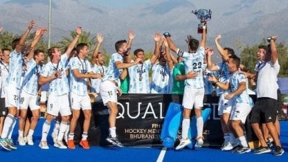 Los Leones son campeones de la Copa Panamericana de hockey en Chile