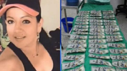 Una mujer se tragó 9.000 dólares luego de pelear con su expareja