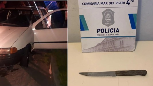 Asaltó a una joven y escapó tras pegarle un cabezazo a un policía: los persiguieron y atropelló a otro agente