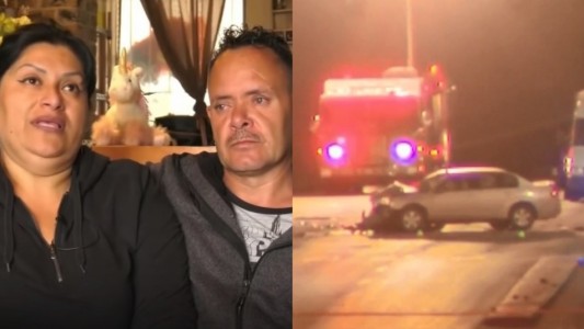 Un ladrón escapaba de la policía a 160 kilómetros por hora, chocó y mató a los 6 hijos de una familia