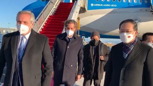 Alberto Fernández presenció, junto a Xi Jinping, la apertura de Beijing 2022