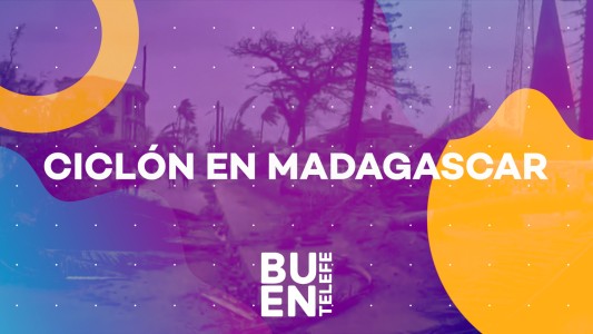 Ciclón en Madagascar - #BuenFlash