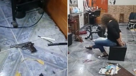 Dos delincuentes asaltaron una peluquería, hirieron por error a su cómplice y la dejaron abandonada