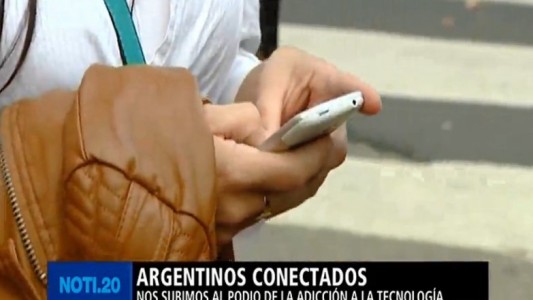 Argentina ocupa el tercer lugar en el podio mundial de adictos a la tecnología