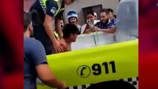 Video: Repartidores querían linchar a un ladrón de motos