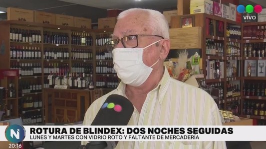 Prepararon la vidriera para el Día los Enamorados, la rompieron y se robaron todo