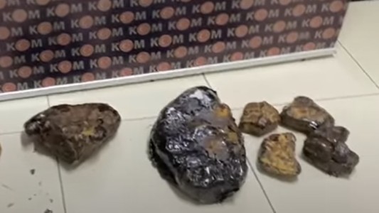 Incautaron "vómito de ballena" valuado en más de 730.000 dólares: un detenido