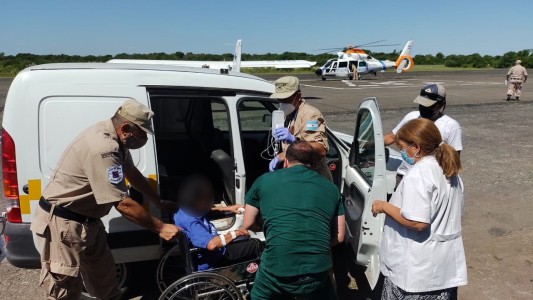 Emergencia en la isla Martín García: en 48 horas aeroevacuaron a dos personas