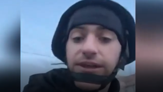 Audio y video escalofriante: un reportero grabó cuando un misil pasó sobre su cabeza en Ucrania