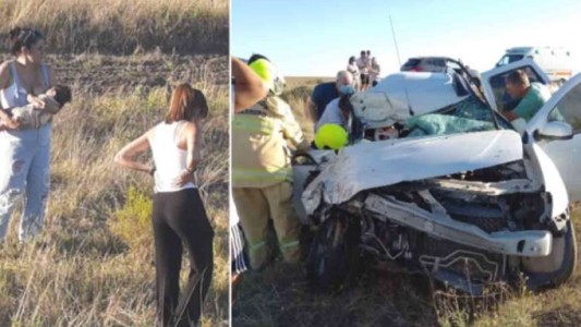 Una mujer policía amamantó a una beba de 7 meses que había sufrido un accidente