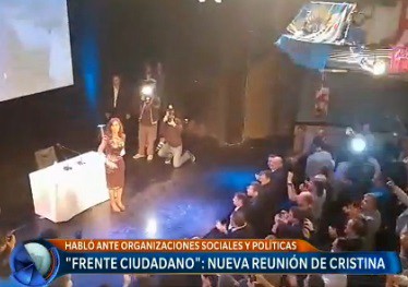 "Frente Ciudadano": nueva reunión de Cristina
