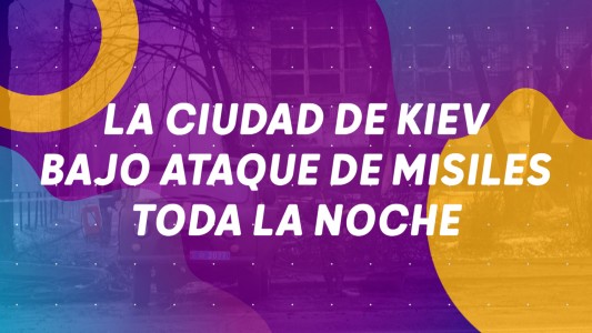 La ciudad de Kiev bajo ataque de misiles toda la noche - #BuenFlash