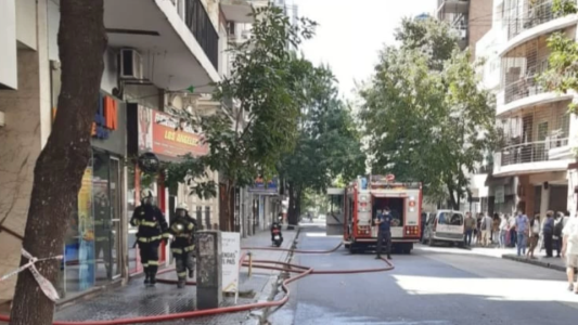 Incendio en un edificio en Almagro: ocho personas fueron atendidas por inhalación de monóxido de carbono