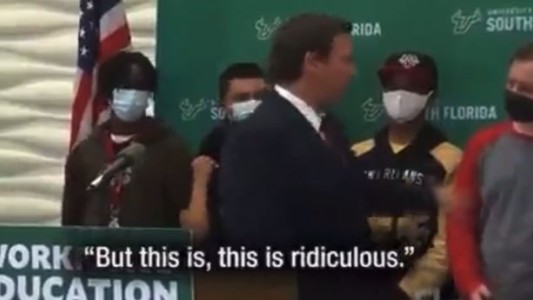 "Paremos con este teatro Covid": el reclamo del Gobernador de Florida