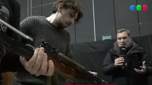 La universidad de la guerra: así aprenden a armarse en una ciudad de Ucrania