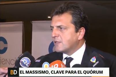 El massismo, clave para el quórum