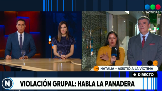 Violación grupal en Palermo: la secuencia completa del ataque y la versión de la panadera