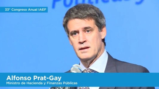 Alfonso Prat Gay: “Dejando de chorear vamos a bajar el déficit fiscal”