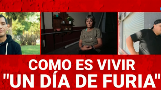 Tres personas relatan cómo fue su "día de furia"