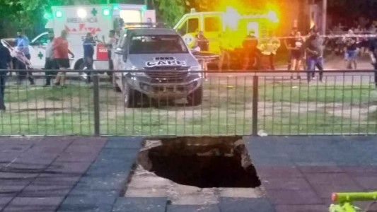 Dos mujeres y un bebé fueron rescatadas con vida tras caer en un pozo en La Rioja