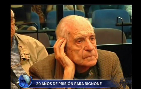 Penas de 20 y 25 años de cárcel para Bignone y Riveros por el Plan Cóndor