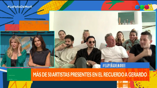 Los Montaner dijeron presente en La Peña de Morfi