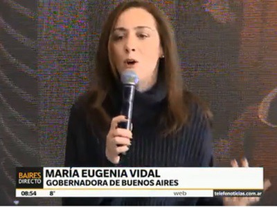 Balance de María Eugenia Vidal en los 6 meses de gestión