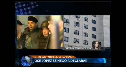 Cómo fue el "circo" que montó José López en Tribunales