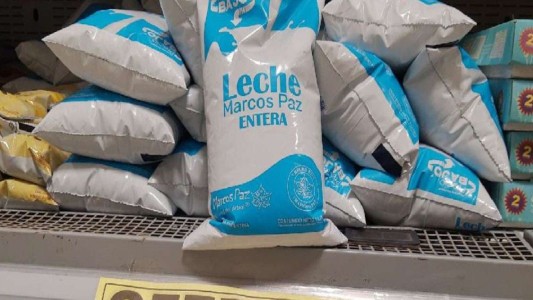 "Hecha en casa": Marcos Paz lanzó la leche más barata