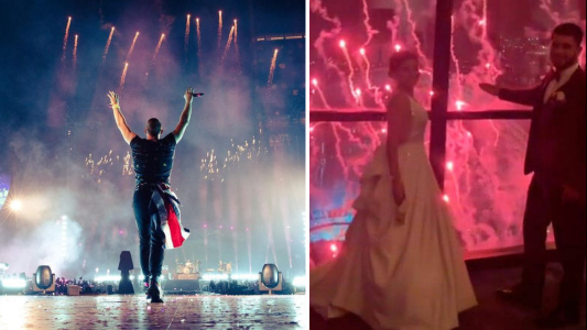Tuvieron a Coldplay en su boda, en vivo y gratis: así nos casamos todos - #FlashChat