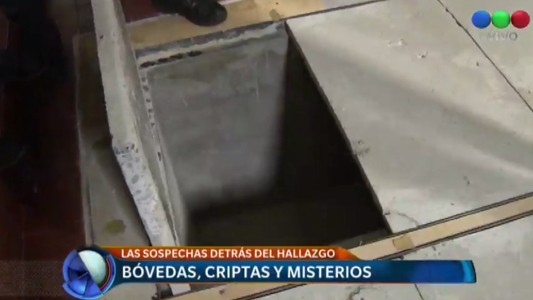 "Millones de sospechas": ¿bóvedas o criptas?