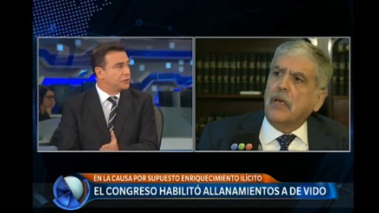 El Congreso habilitó allanamientos a De Vido
