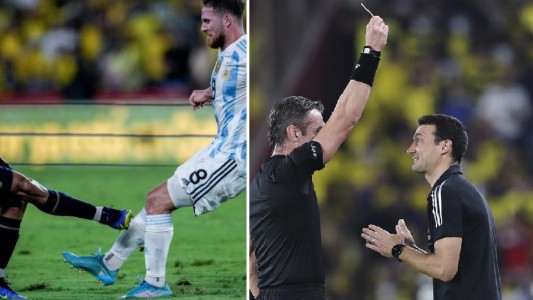 El enojo de Scaloni por el VAR: "Es muy difícil explicar la actuación del árbitro"